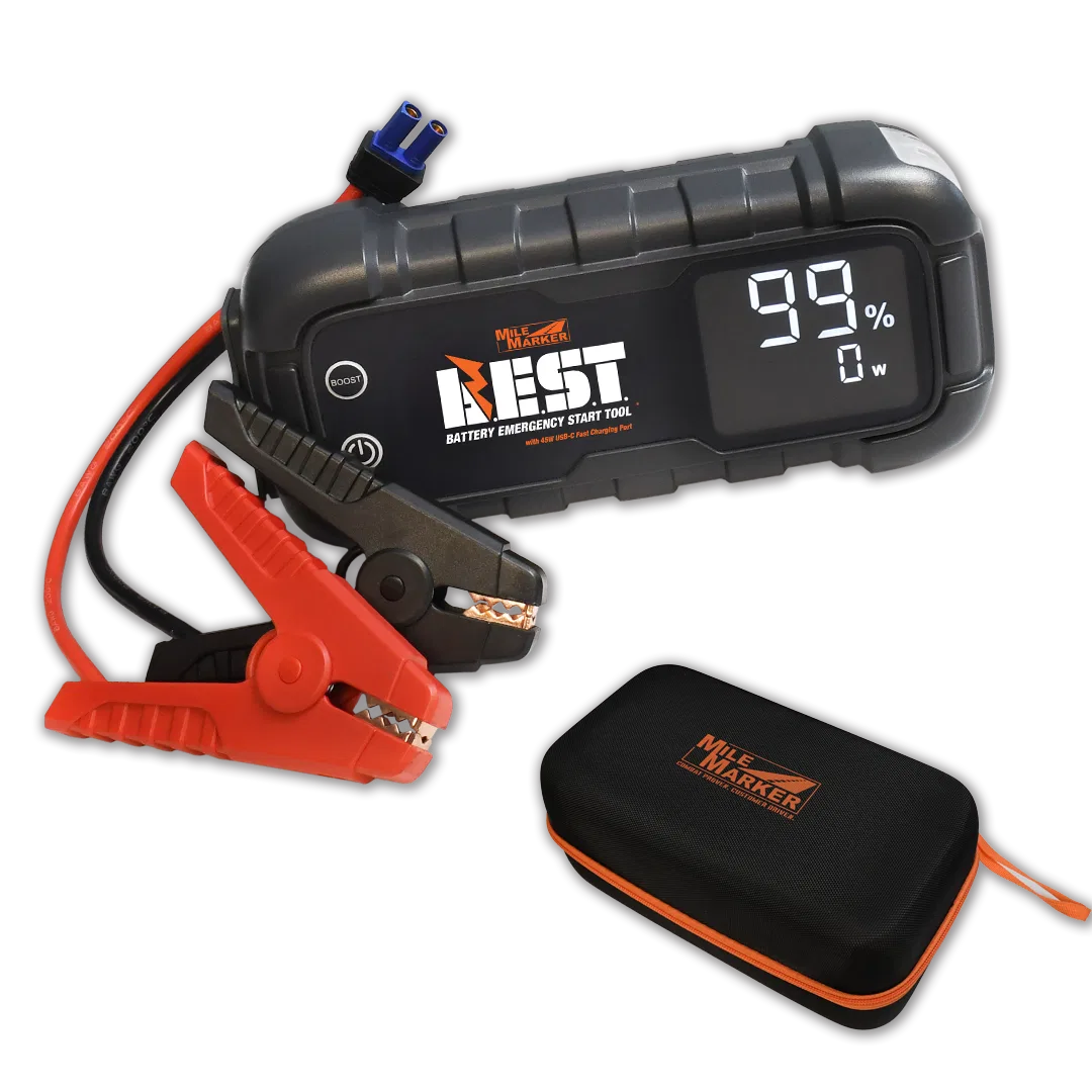 32001 – MILEMARKER Battery Jump Starter, Provide Auxiliary Power To Start A Vehicles/ Power Electronics And Charging ...